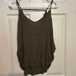 Z supply olive green tank top size xs